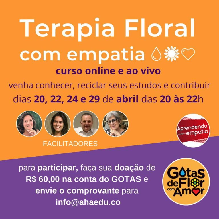 Curso online de Terapia Floral